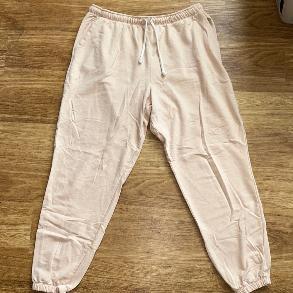 SO Men's Light Cream Joggers